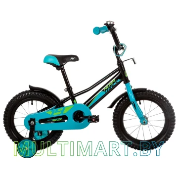 Детский велосипед Novatrack Valiant 143VALIANT.BK22 (черный, 2022)